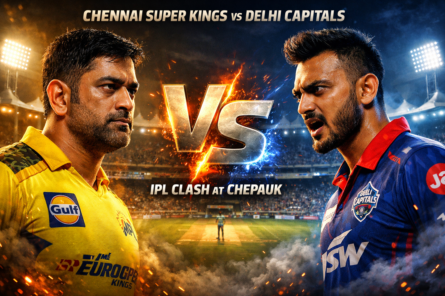 CSK vs DC IPL 2026
